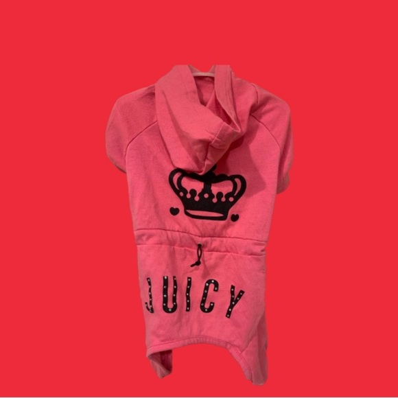 Juicy Couture Other - Juicy Couture Pet Dog Tracksuit Pink Size Small